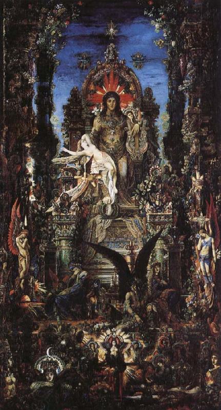 Gustave Moreau Jupiter and Semele oil painting picture